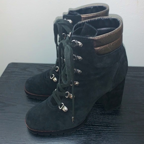 Sam Edelman Carolena Suede Booties - Picture 5 of 9